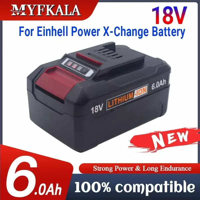 Power Tools Einhell - 6000mAh 交換用バッテリー EIN18C2 リチウムイオンバッテリー EINHELL 18V