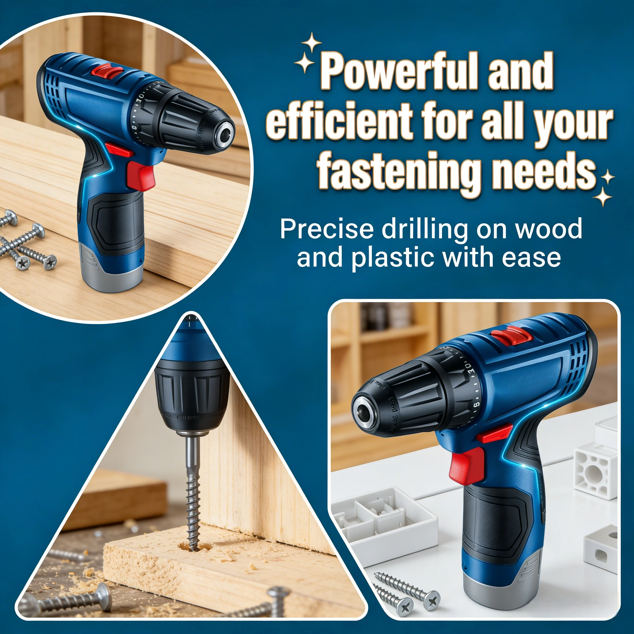 Power Tools Safety - ボッシュ電動ドリル GSR 120-LI 12V 充電式コードレス多機能家庭用 DIY