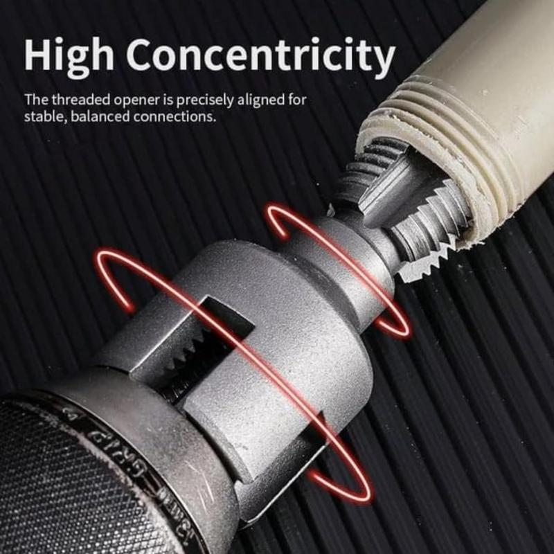 1セットパイプねじ切り工具一体型内外管ねじ切り工具電動ドリル - Power Tools Safety のレビューと価格