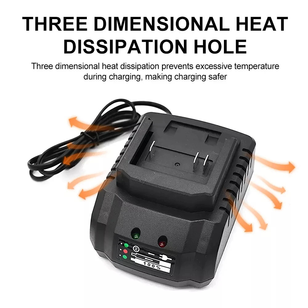 リチウムイオンバッテリー充電器 18V 21V 2A マキタ - Power Tools Safety のレビューと価格