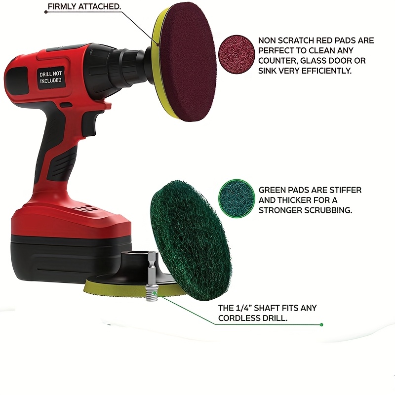 車用電動ドリルブラシキット電動クリーニングブラシツール研磨パ - Power Tools Usa のレビューと価格