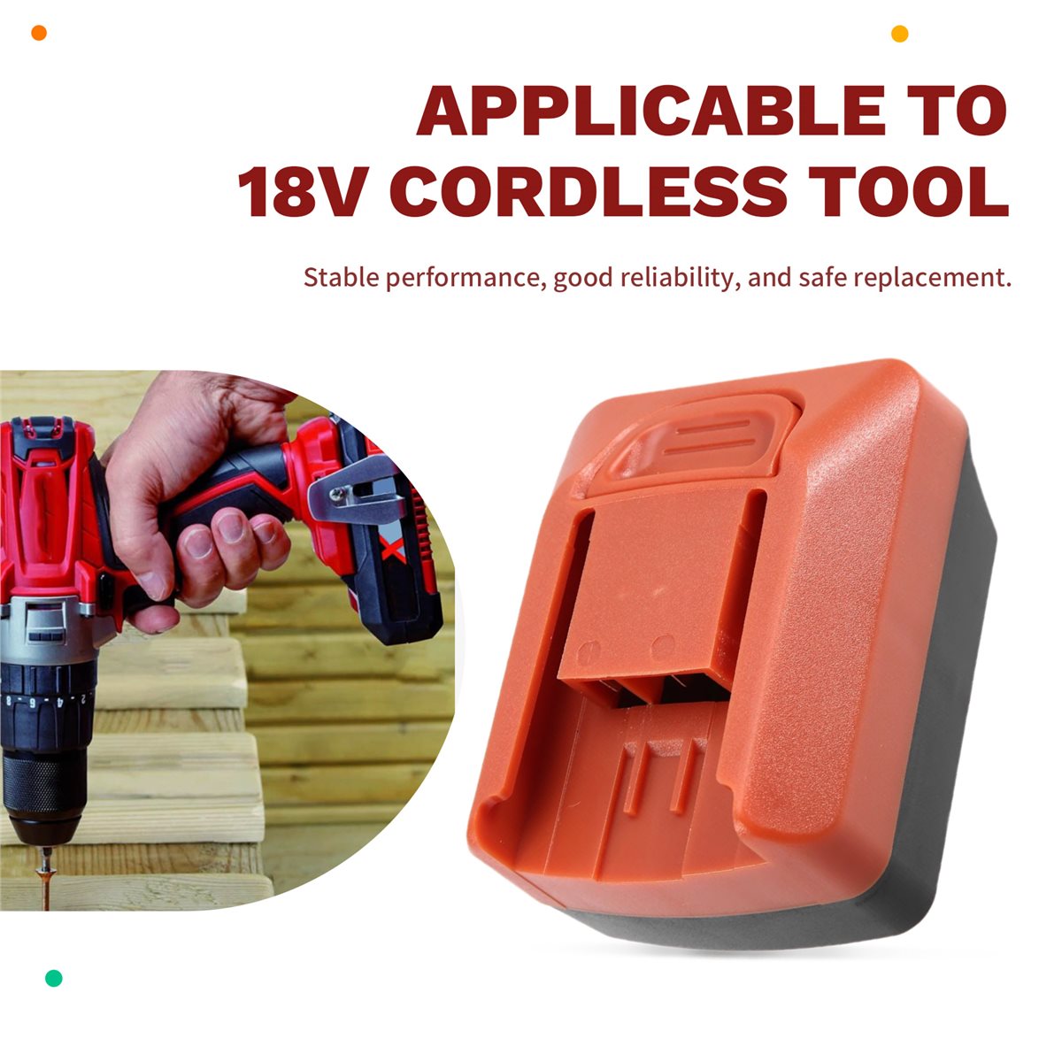 DT81 アップグレードバッテリーアダプターコンバーター、E - Power Tools Einhell のレビューと価格