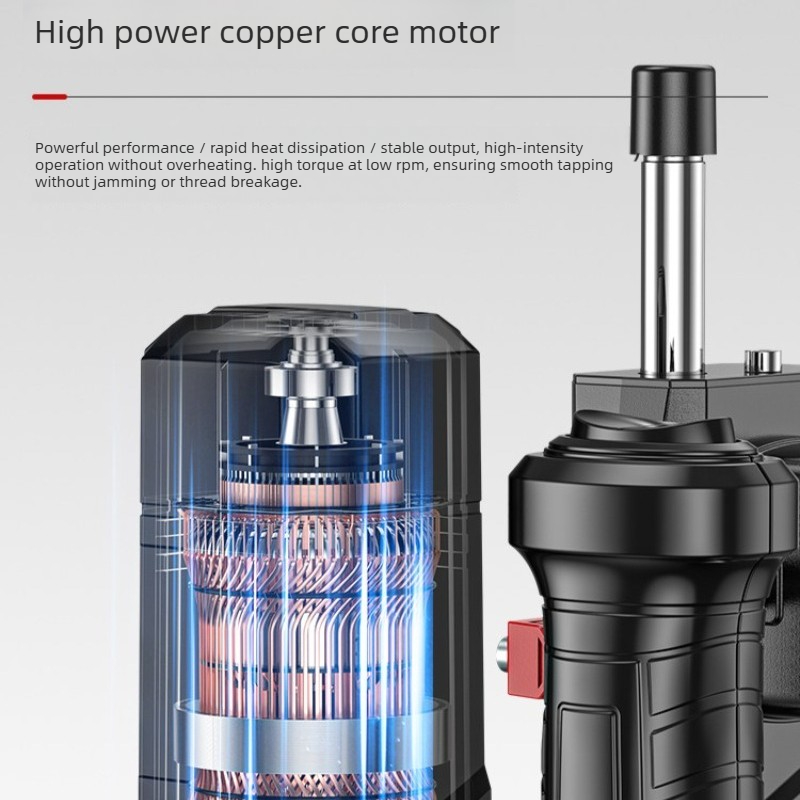 ハイパワーリチウム電動タッピングマシン小型デスクトップ多機能 - Power Tools Safety のレビューと価格