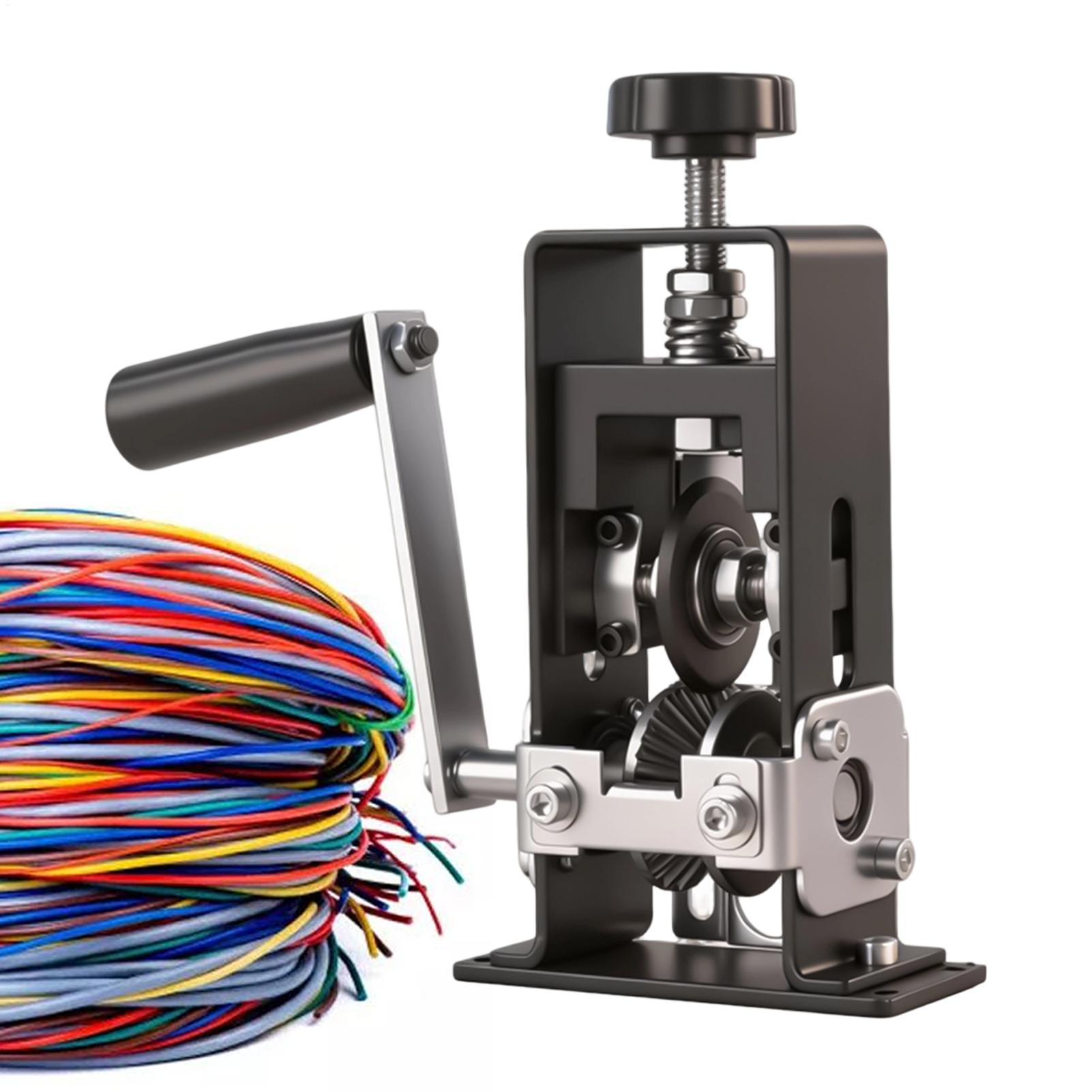 銅線ストリッパーツール、ドリル式手動クランク銅ケーブルツール - Power Tools Manual のレビューと価格