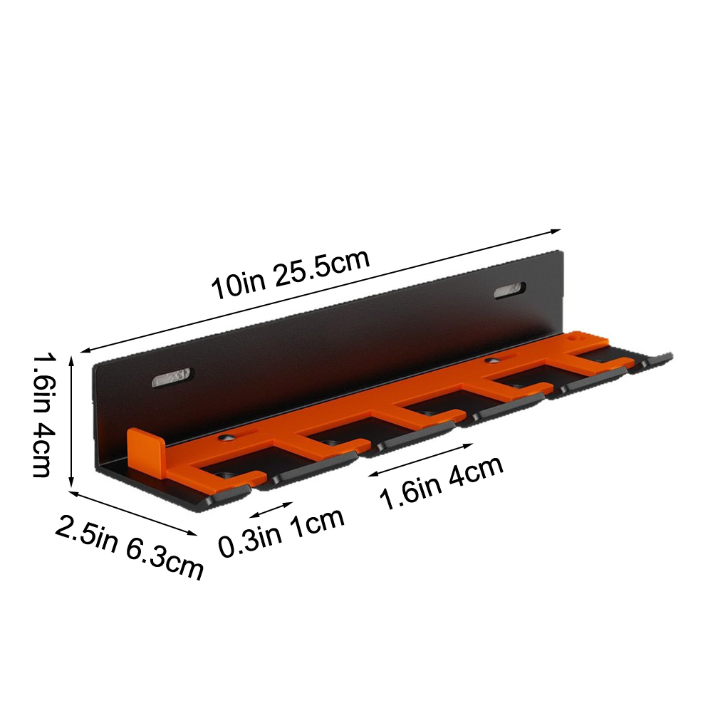 5/8 スロット壁掛けエアツールラック空気圧ツールホルダーエ - Power Tools Organizer Diy のレビューと価格