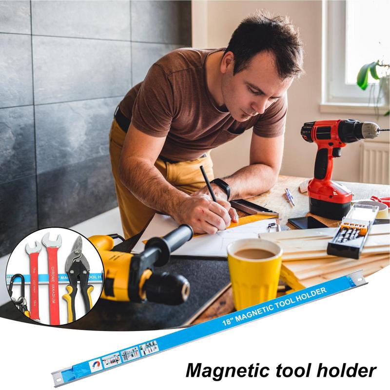 磁気ストリップ壁用ウォールマウント磁気ツールホルダーオーガナ - Power Tools Organizer Diy のレビューと価格