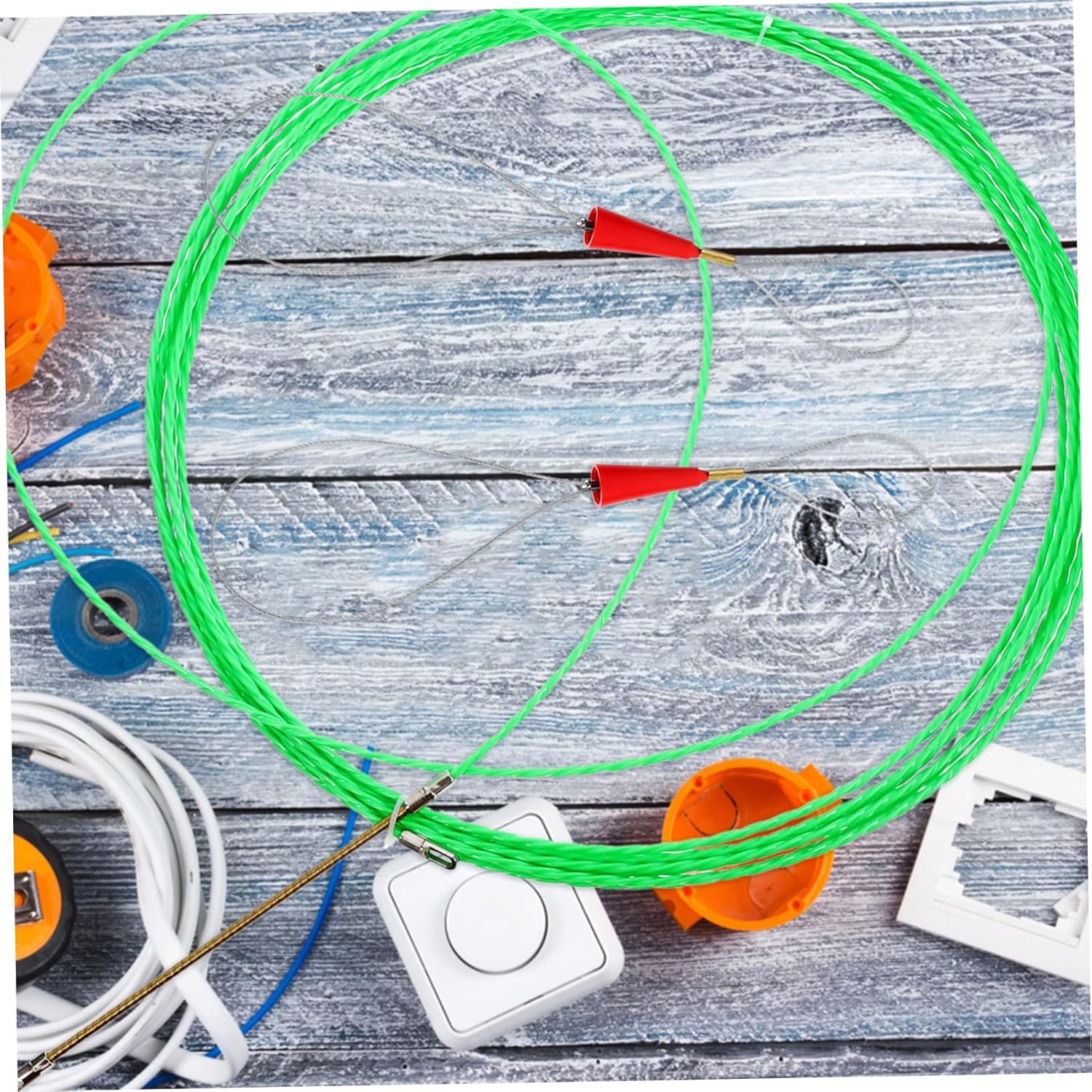 4 ミリメートルケーブルプッシュプルラースムーズスプリングプ - Power Tools Manual のレビューと価格
