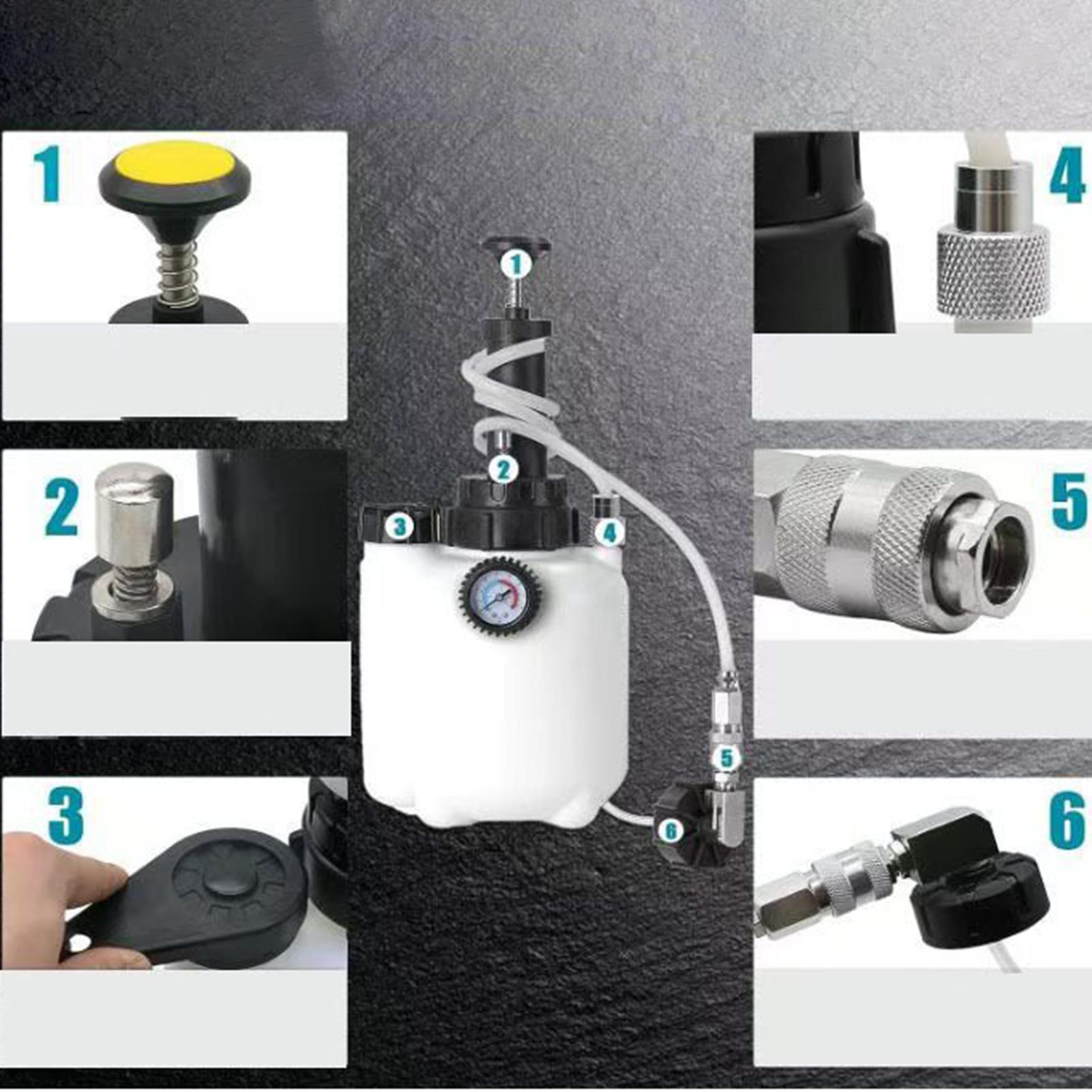 車用手動ブレーキフルードブリーダーキット 3L 真空ブレーキ - Power Tools Manual のレビューと価格