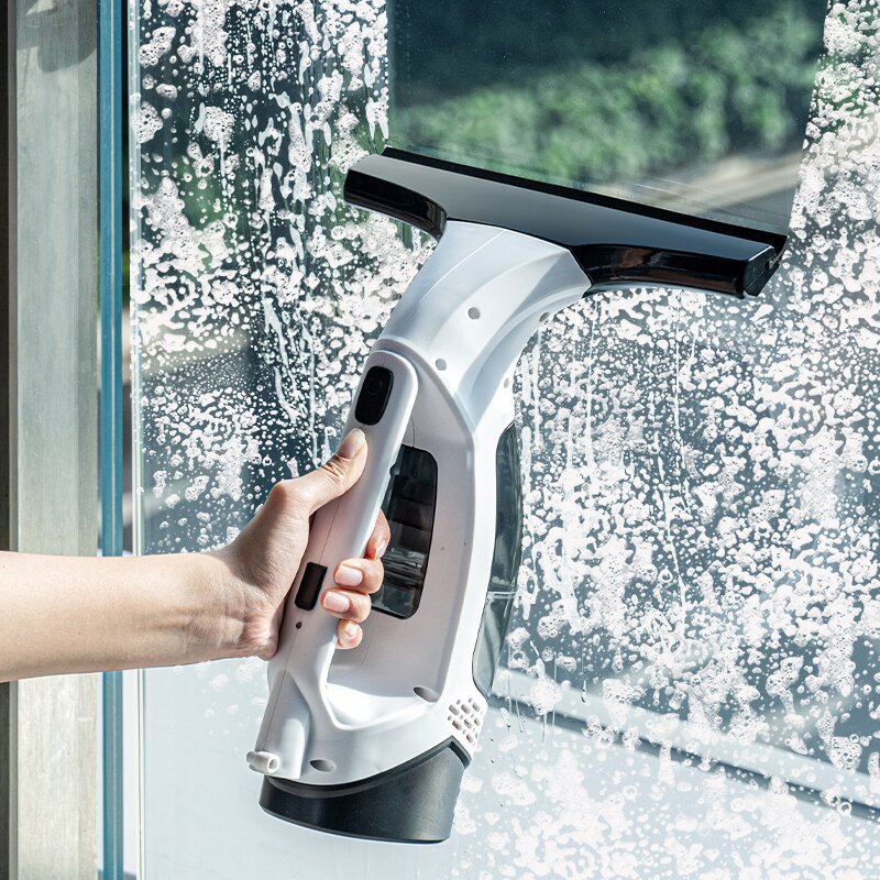 2000Pa ハンドヘルド窓掃除機コードレス電動ガラスクリー - Power Tools Usa のレビューと価格