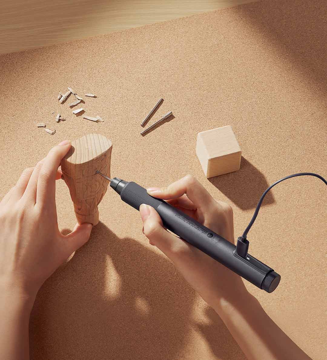 MIJIA電動研磨ペン 22000回転/分 ブラシレスモータ - Power Tools Usa のレビューと価格