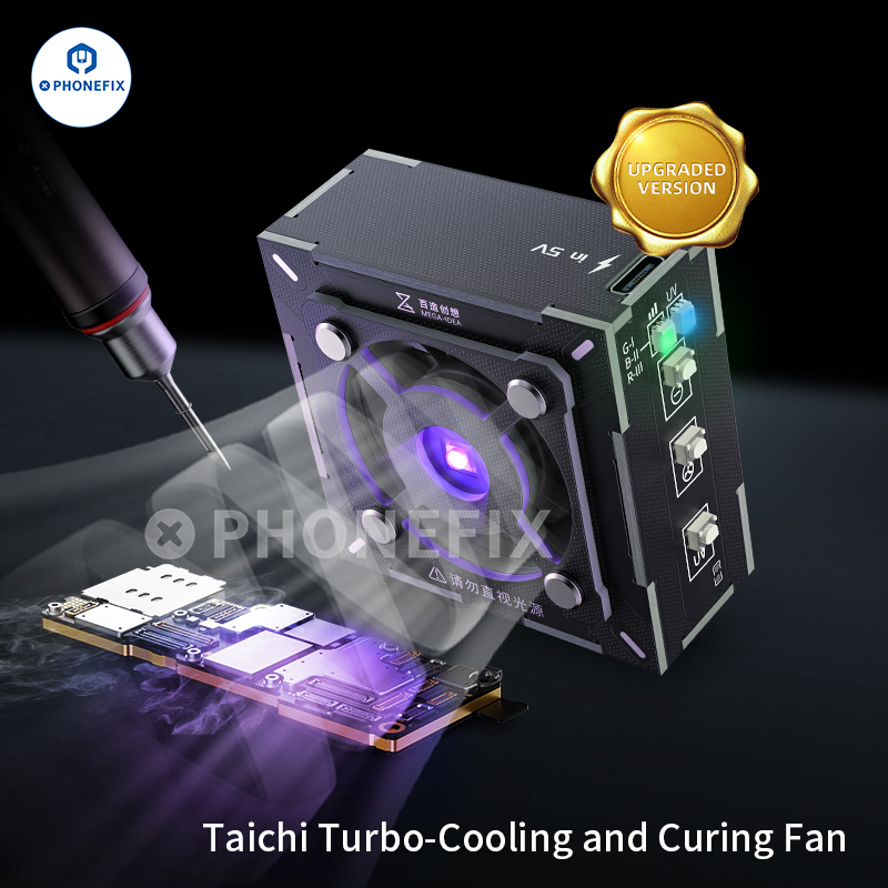 Qianli MEGA-IDEA ターボ冷却 UV 硬化ファ - Power Tools Book のレビューと価格