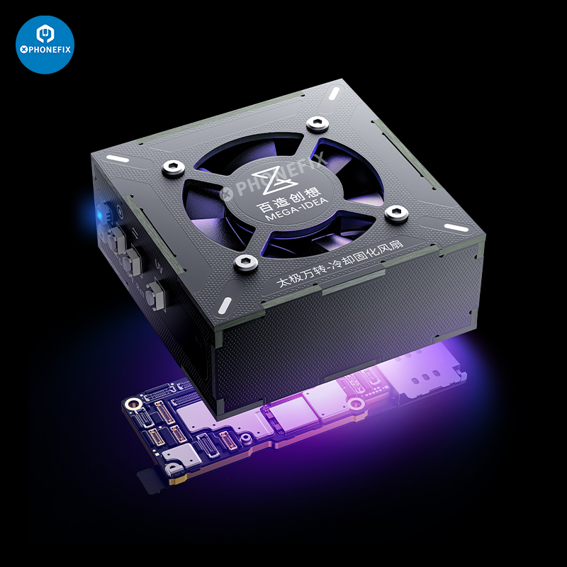 Qianli MEGA-IDEA ターボ冷却 UV 硬化ファ - Power Tools Book のレビューと価格