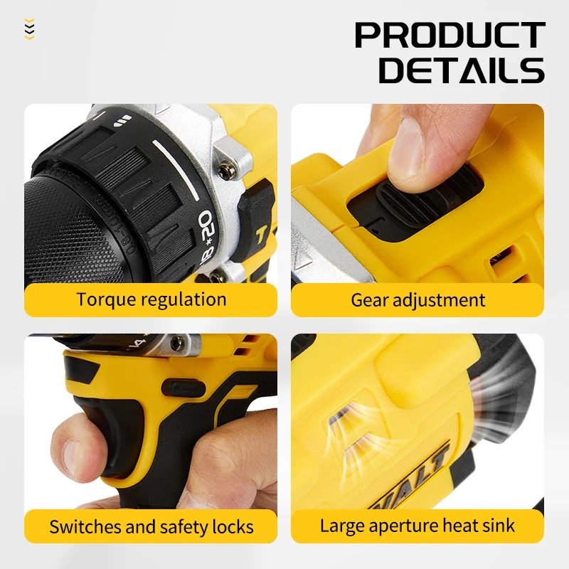 新型2026年製 DEWALT DCD805 ハンドインパク - Power Tools On Sale のレビューと価格