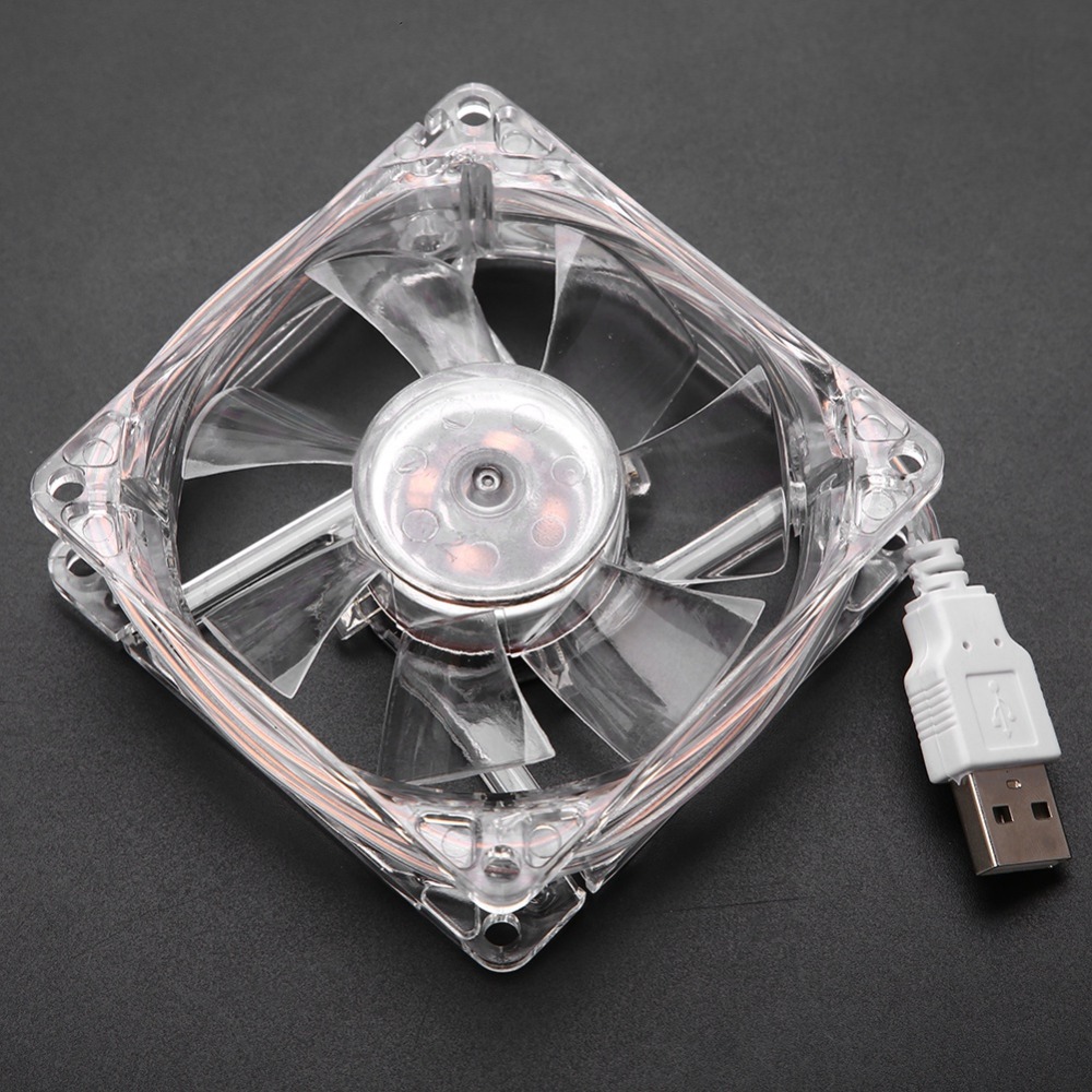 8 センチメートルサイズ USB 冷却ファン LED ライト - Power Tools Book のレビューと価格