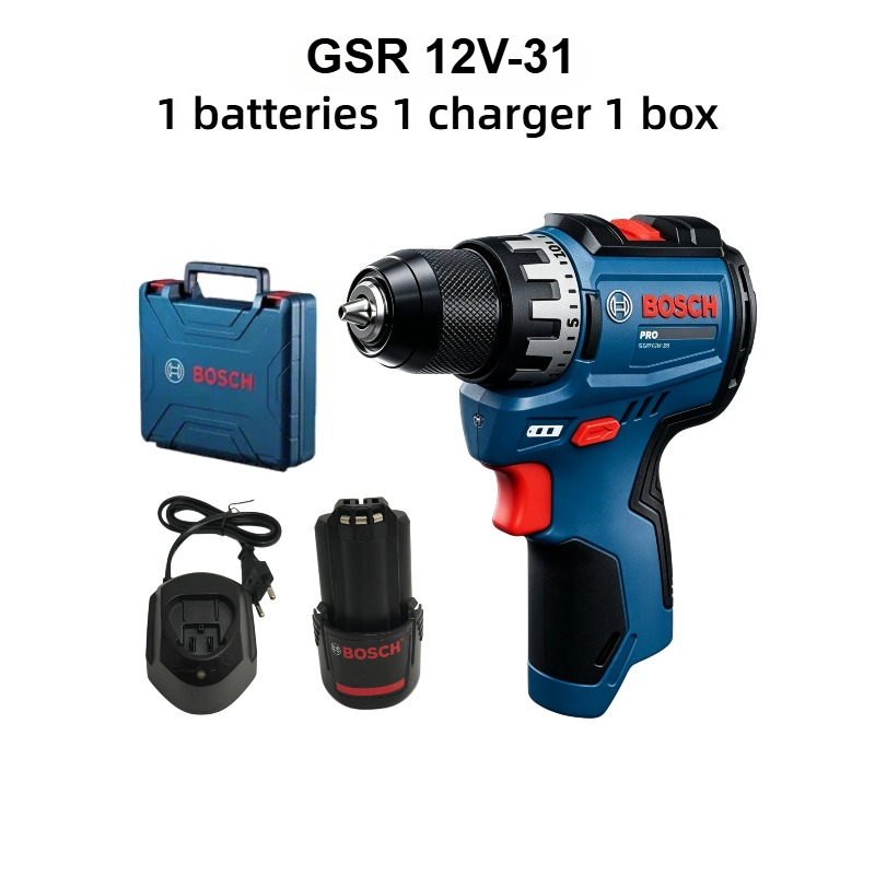 ボッシュプロフェッショナル GSR 12V-31 コードレス - Power Tools Safety のレビューと価格