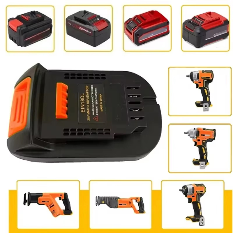 ツールバッテリーアダプター Dewalt 20v 電動ドリル - Power Tools Einhell のレビューと価格