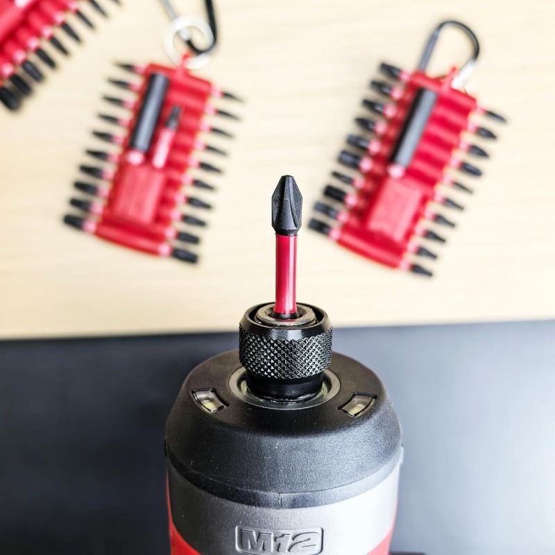 22個入りインパクトスクリュードライバービットセット、オーガ - Power Tools Organizer Diy のレビューと価格