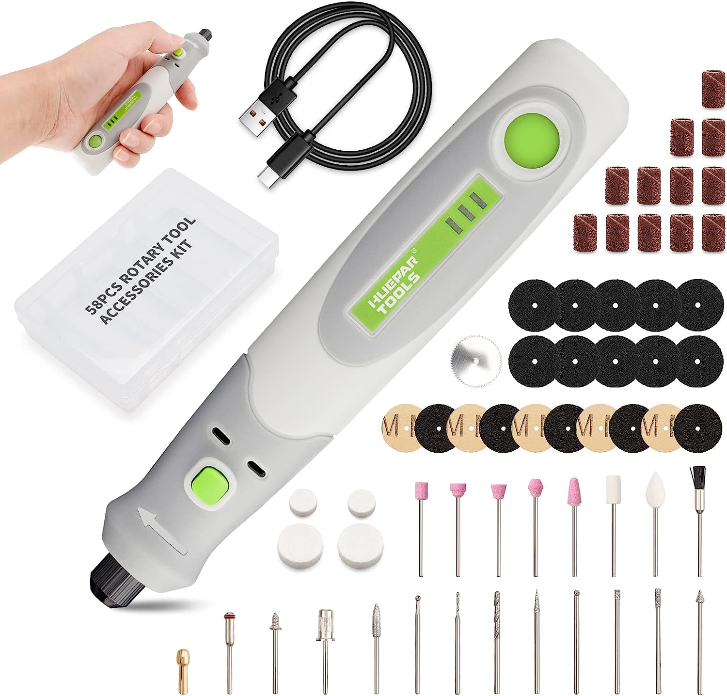 電気ドリルダイグラインダー彫刻ポリッシャー 4V ミニコード - Power Tools Safety のレビューと価格