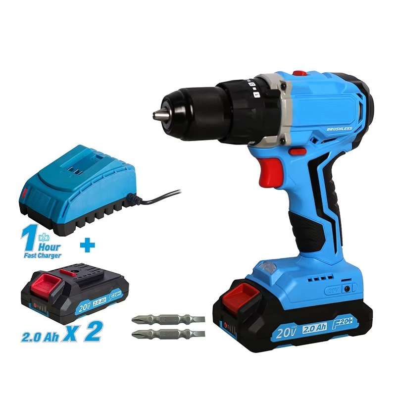 20Vコードレスブラシレスドリルパワーツールセット、リチウム - Power Tools Kits のレビューと価格